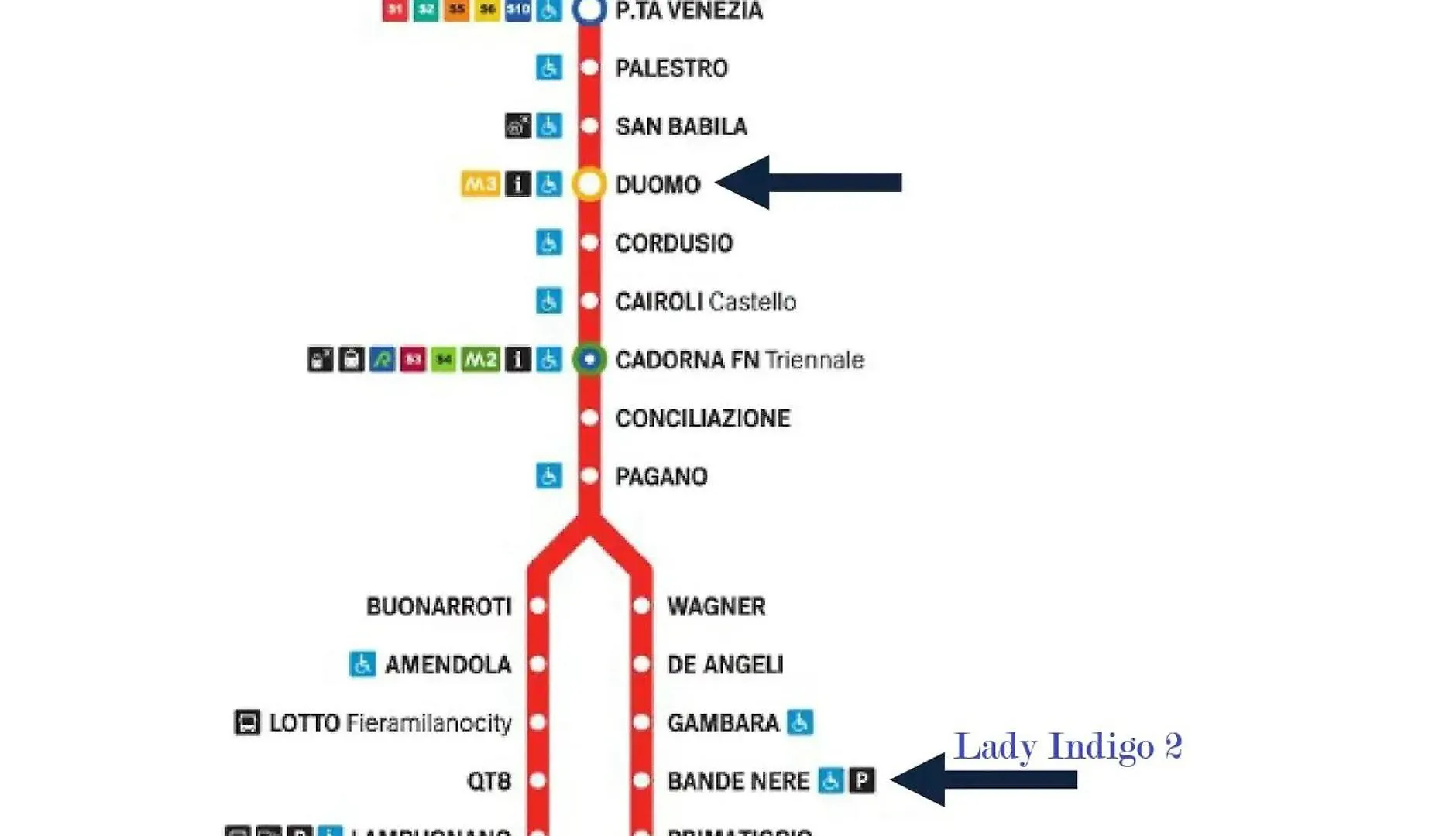Lady Indigo 2 San Siro Daire Milano